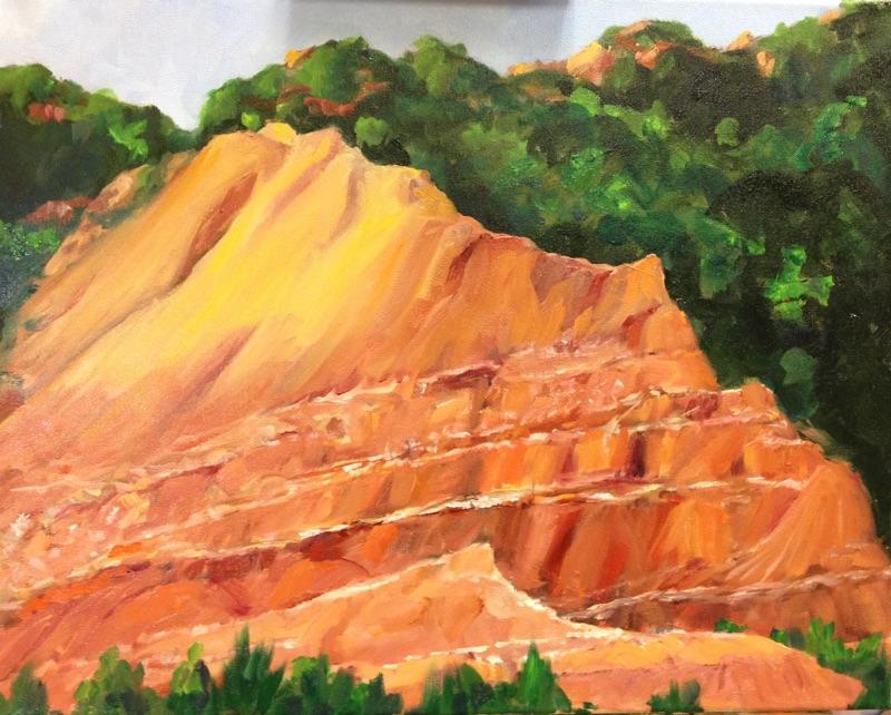Devil's Slide — Oil by Janette Dickerson